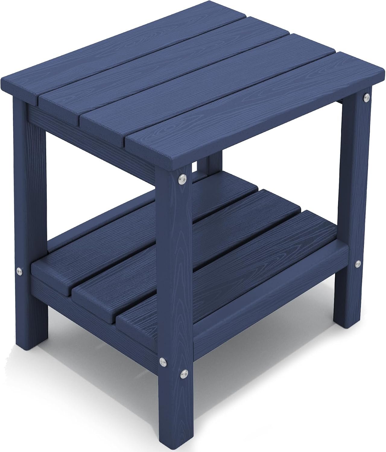 Mesa auxiliar doble Adirondack color azul marino