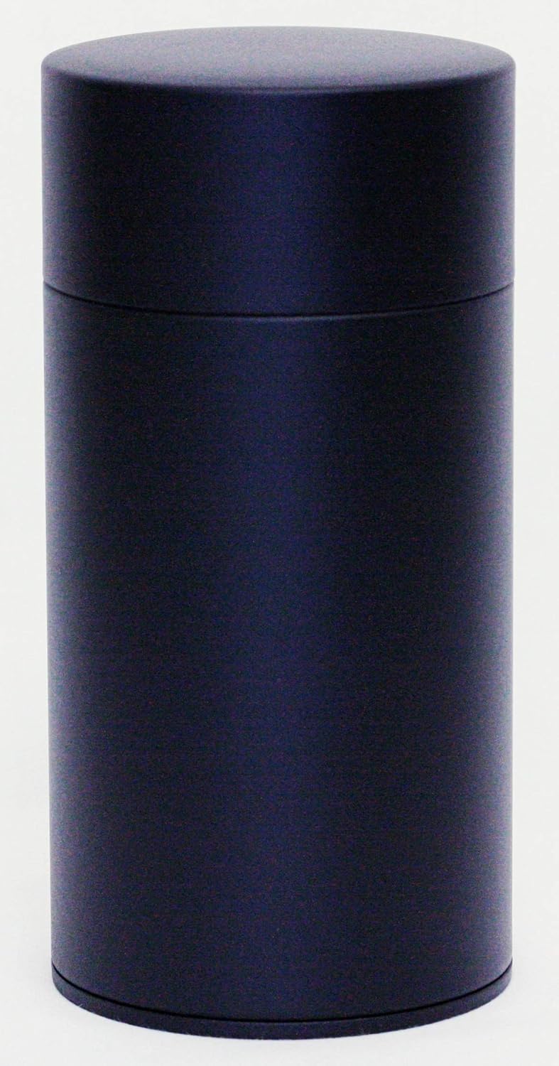 Bote té laca negro mate 7oz Japón