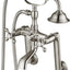 Grifo bañera ducha mano set victoriano brazos ajustables 6"