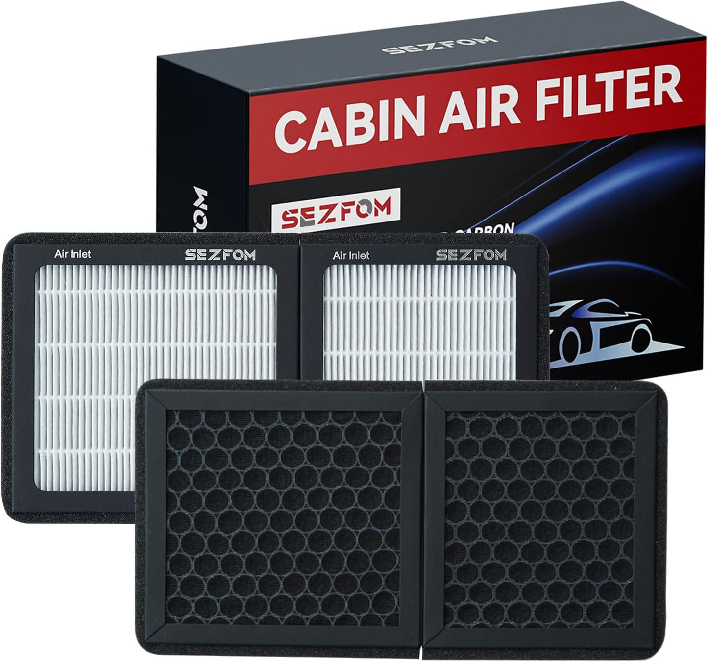 Filtro aire cabina Toyota bZ4X Subaru Solterra 2 pzas