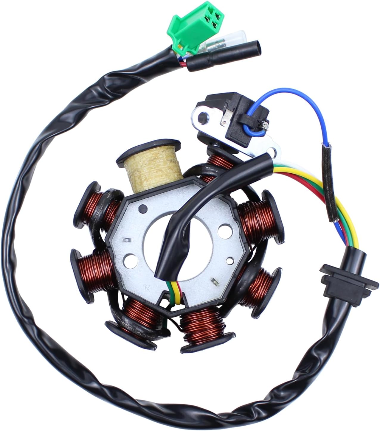 Bobina encendido estator 8 polos GY6 125cc 150cc motor