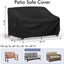Funda sillón 2 plazas impermeable para exteriores 60x42x30