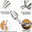 Cuchara hielo acero inox 5oz para dispensador cocina