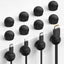 12 Pzas Organizadores Cables Magnéticos Mini Clips Silicona