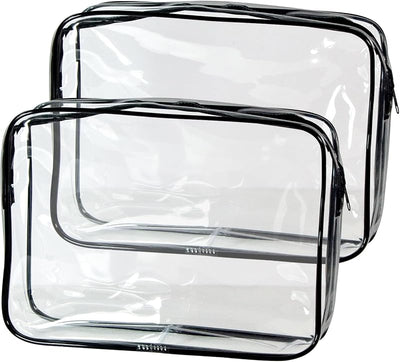 2 Bolsas Aseo TSA Aprobadas 0.25qt Resistente Agua