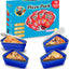 Contenedor pizza reutiliz. 5 bandejas ajustables sin BPA