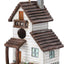 Casa resina para pájaros exterior decorativa a prueba