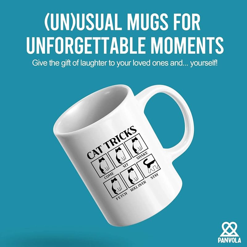 Taza cerámica 11oz blanco regalo para amantes de gatos