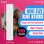 Barras pegamento mini 0.27x8pulg pack 120 transparente