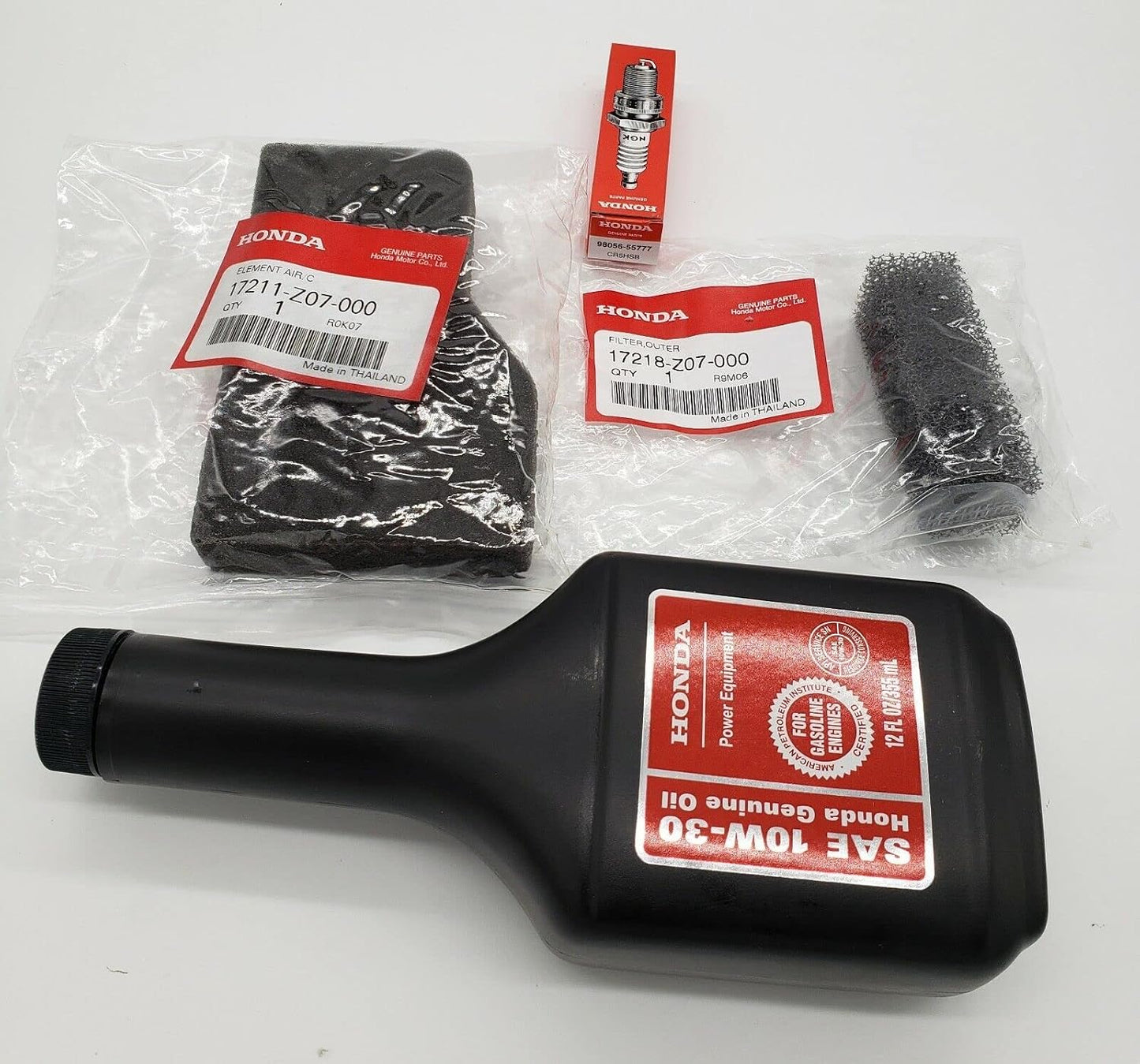 Set mantenimiento Honda filtros aire bujía Eu2000i