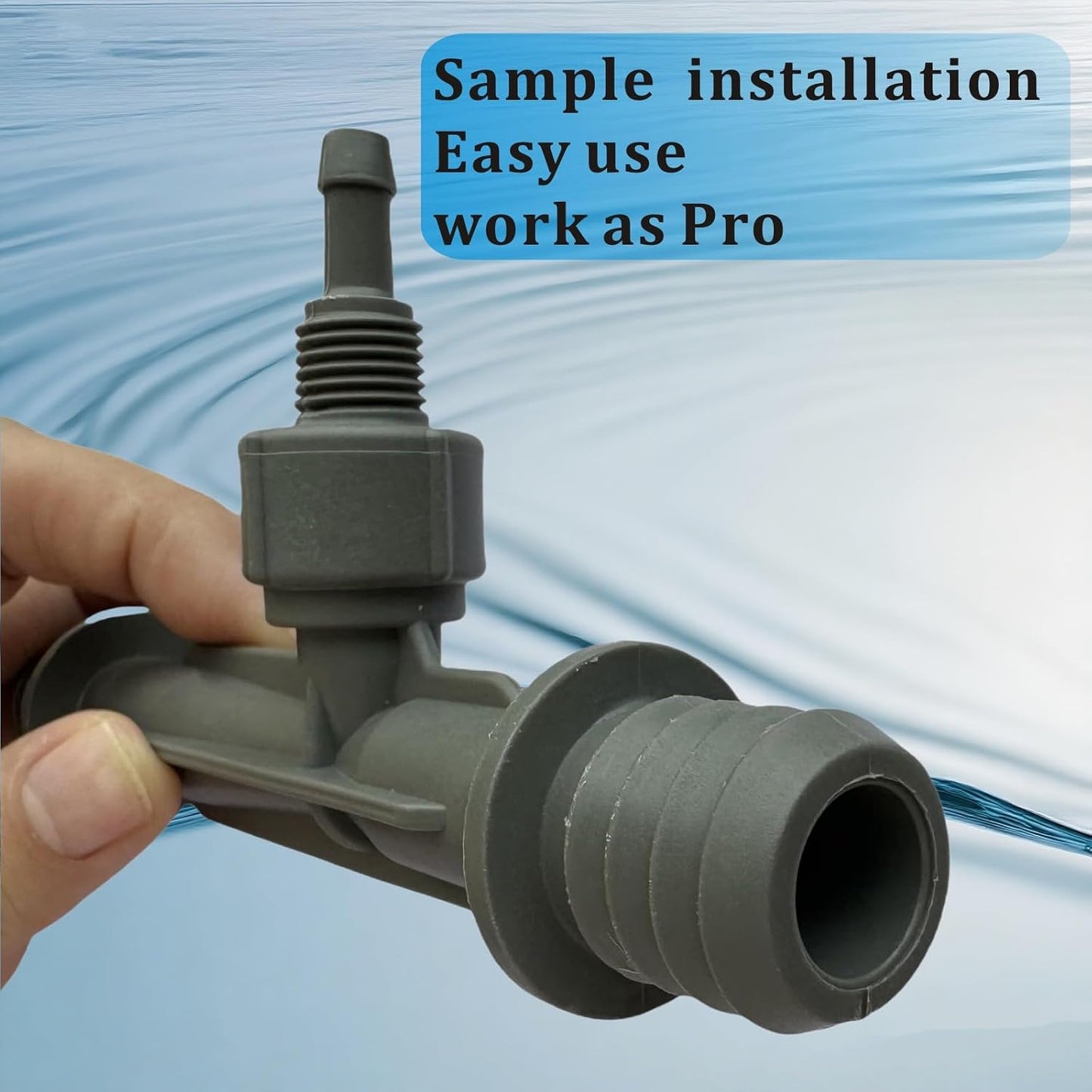 Inyector Venturi ozono 3/4" para piscina spa