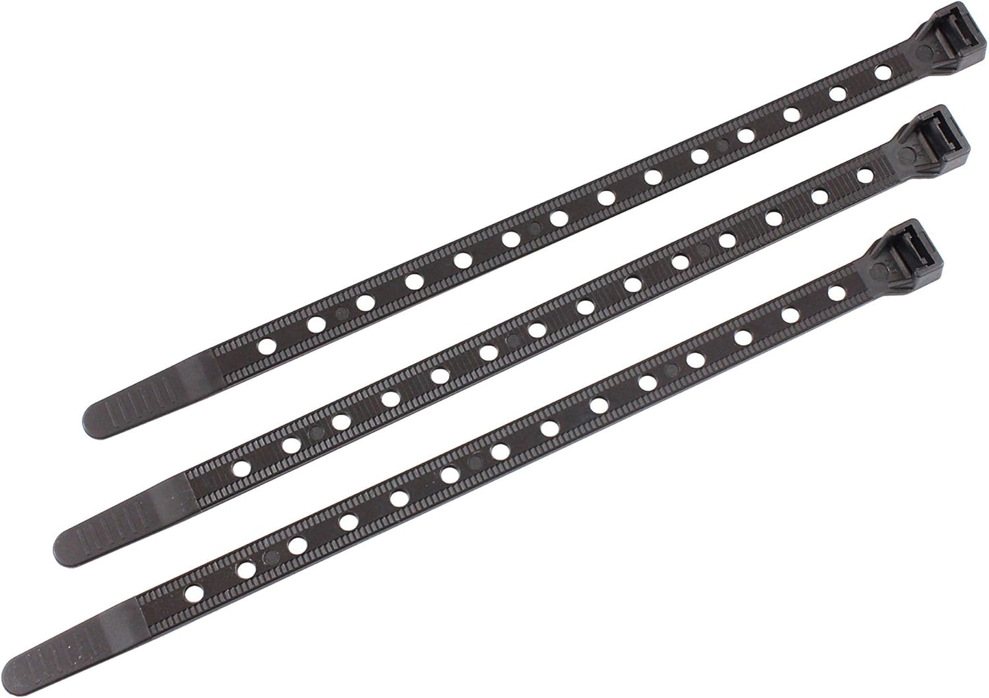Bridas resistentes 14" 50lb cremallera universal 15pzas