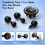 Kit adaptador bola 1pulg perno 1/4-20 soporte magnético