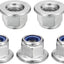 Tuercas bloqueo M10x1.0 acero inox 304 12 pzas