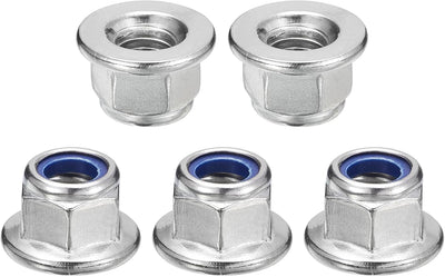 Tuercas bloqueo M10x1.0 acero inox 304 12 pzas