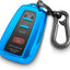 Funda llavero Toyota TPU suave comp CHR Camry 16-22 azul