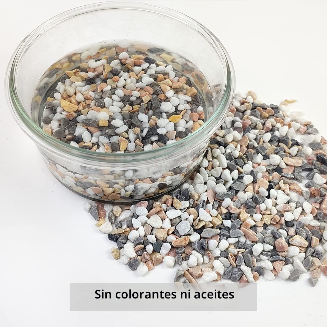 Piedras decorativas para suculentas y cactus 2lb 1/5"