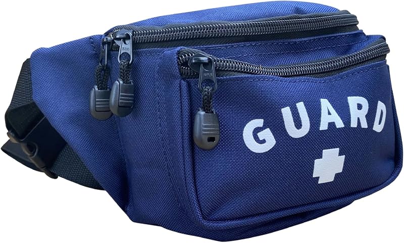 Riñonera de salvavidas para primeros auxilios cintura Azul