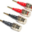 Adaptador audio conector banana hembra 0.157pulg set 4