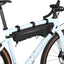 Bolsa cuadro bicicleta 2.4L impermeable con YKK y puerto