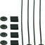 Kit montaje tiras plástico 13001