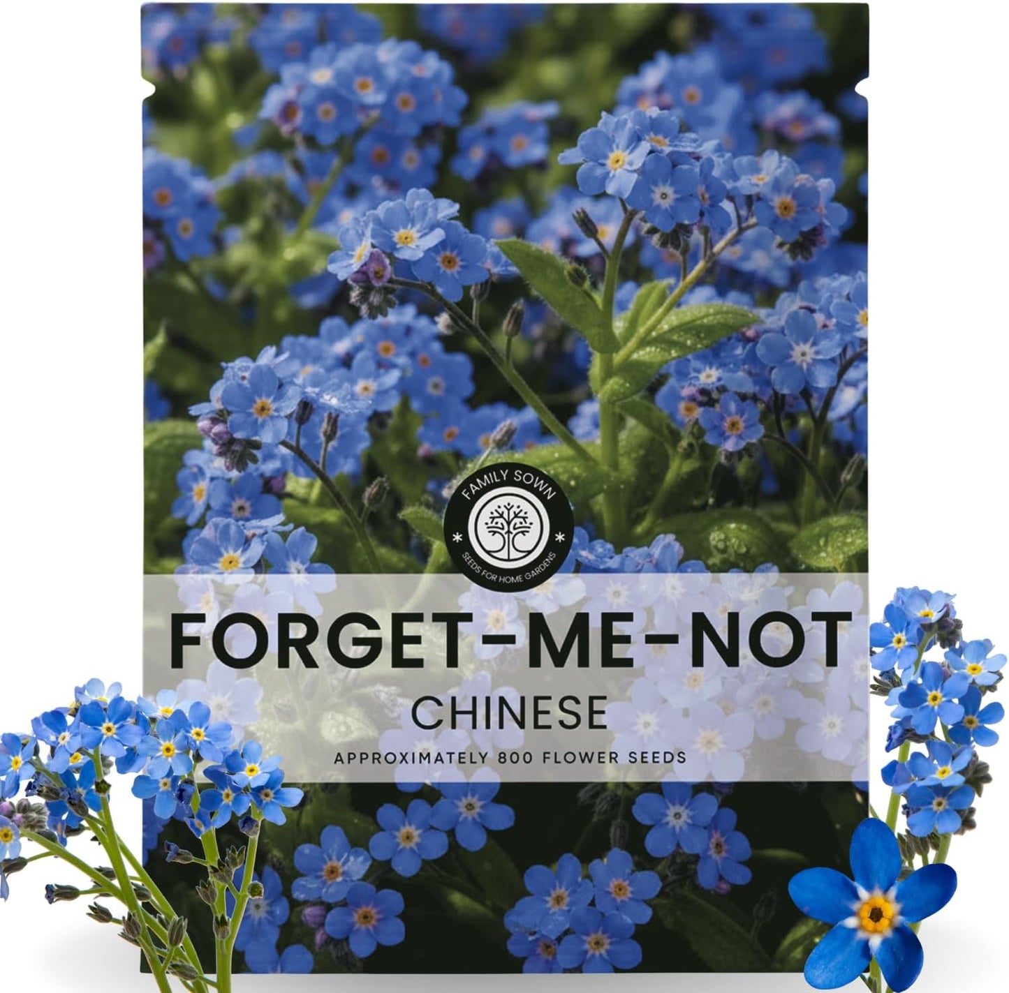 Semillas Forget Me Not 800 unidades 0.18oz