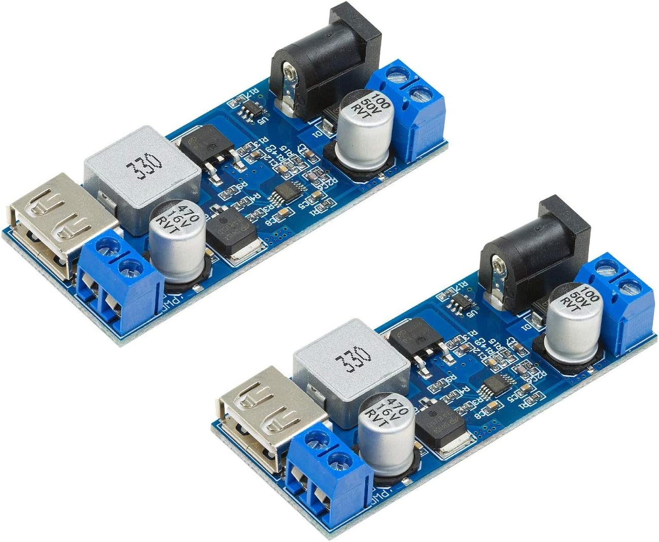 Módulo convertidor Buck 9-36V a 5V 5A USB dual