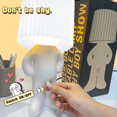 Lámpara luz nocturna con interruptor regalo elefante blanco
