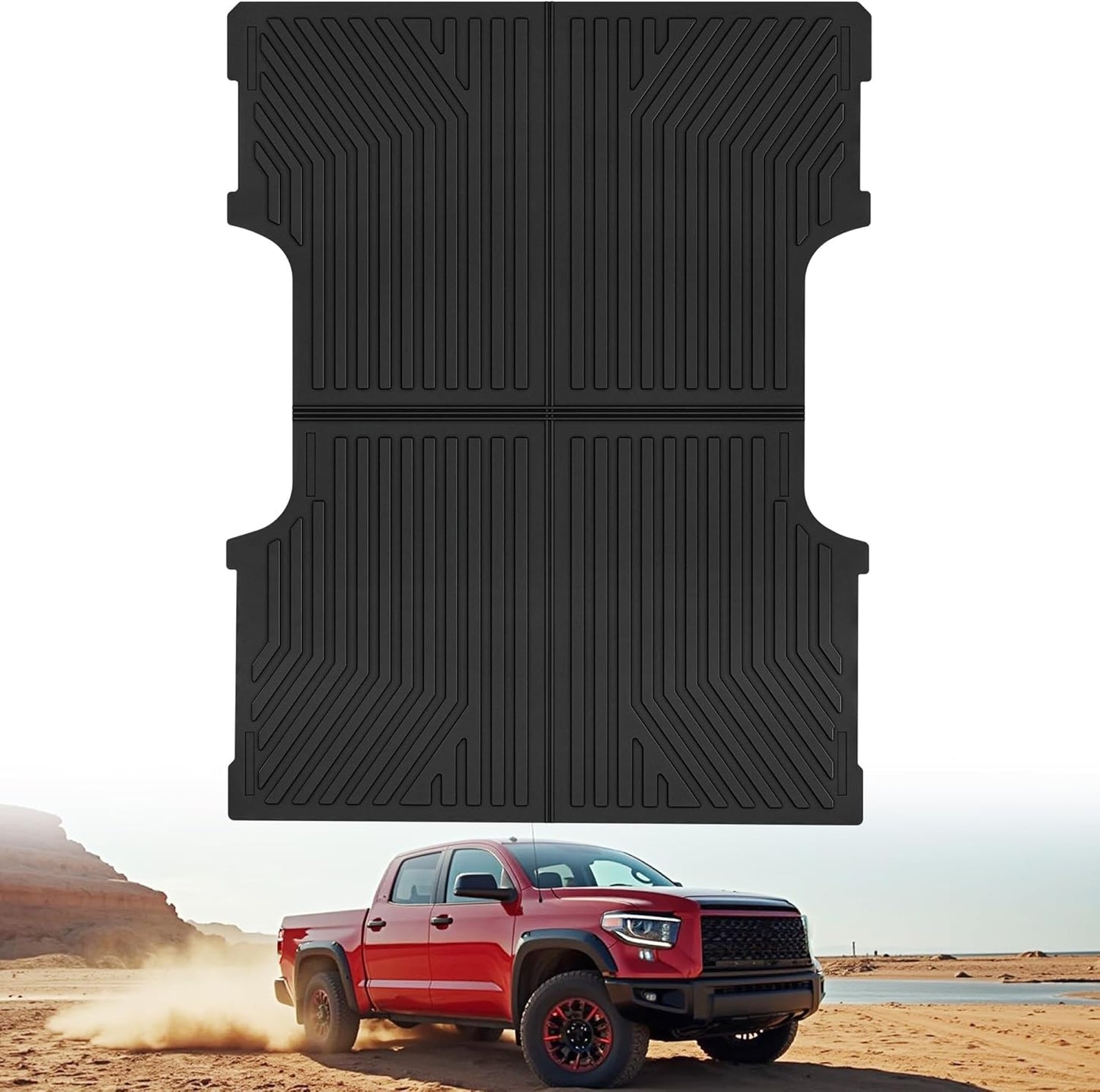 Tapete cama camioneta Toyota Tundra 22-26 TPE protección