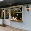Letrero bar luces led colgables batería para pub cafetería