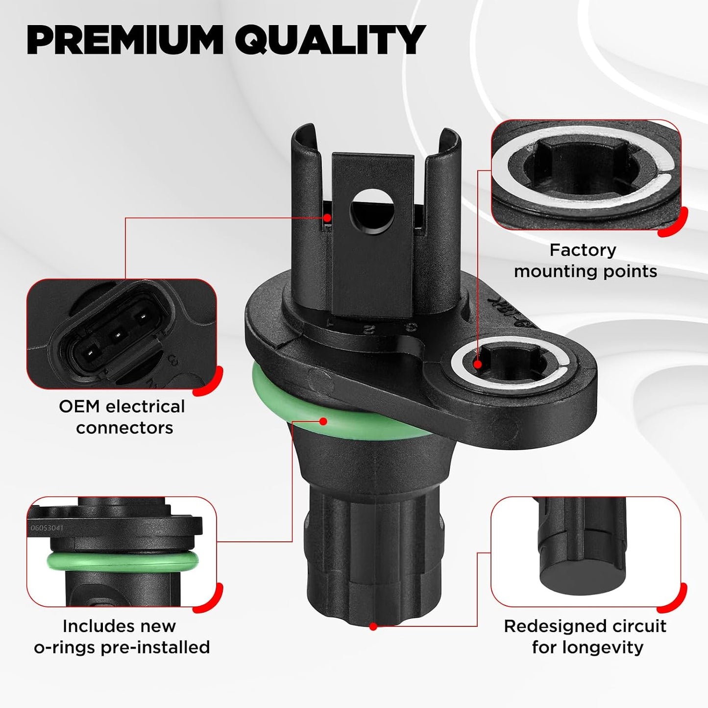 Sensor árbol levas 2 Pzas comp BMW Z4 740I 528I 328I
