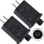 2 Adaptadores inflables 12V 1.25A para decoración patio