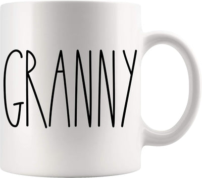 Taza de café familiar regalo navidad cumpleaños abuela