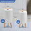 2 Cubos Basura Automáticos 12L/3gal y 10L/2.64gal con Sensor