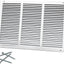 Rejilla aire retorno acero 18x12pulg para techo y pared