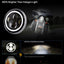 Faro frontal LED 7pulg halo blanco para Electra Glide