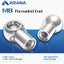 Conexiones bola acero inox M8 4 Pzas soporte elevación
