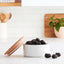 Contenedor madera con tapa 5.5"