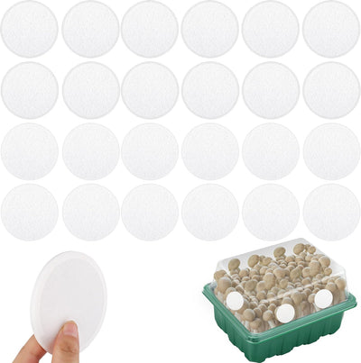 24 Filtros Monotub Autoadhesivos para Cultivo Hongos