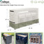 Fundas set comedor patio 7 pzas mesa mimbre 76pulg