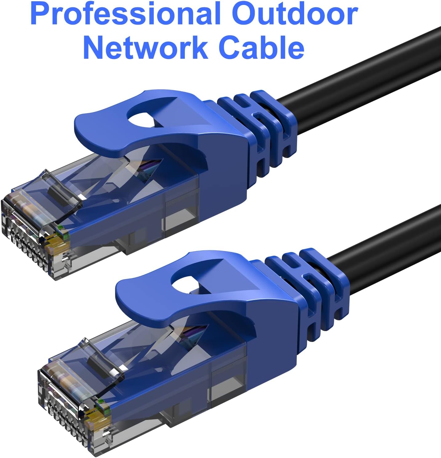 Cable Ethernet Cat6 exterior 250ft impermeable