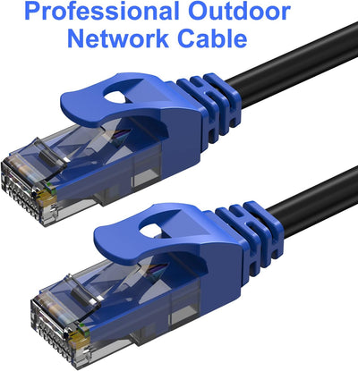 Cable Ethernet Cat6 exterior 250ft impermeable