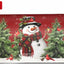 Cubierta magnética buzón navidad muñeco nieve 64,7x53,3cm