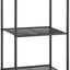 Estantería industrial para plantas y cocina gris