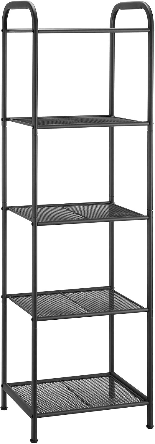 Estantería industrial para plantas y cocina gris