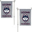 Bandera jardín UConn Huskies 19x12"