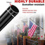 Kit mastil bandera ajustable 5-7ft acero inox 3x5 4x6