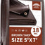 Cubierta lona poly 5x7pies 18mil resistente UV impermeable