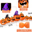 7 Calabazas inflables Halloween 12ft con luces LED