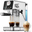 Cafetera Espresso 20 Bar Compacta Espumador Leche